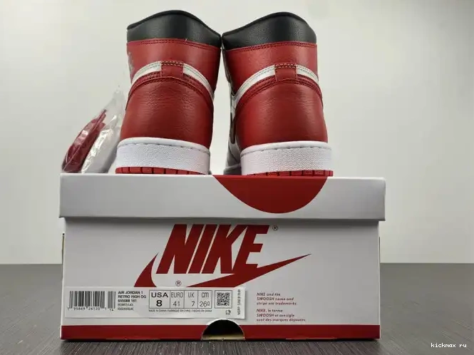 Rep MAX Heritage Jordan OG 555088-161 High 1 Retro 0624